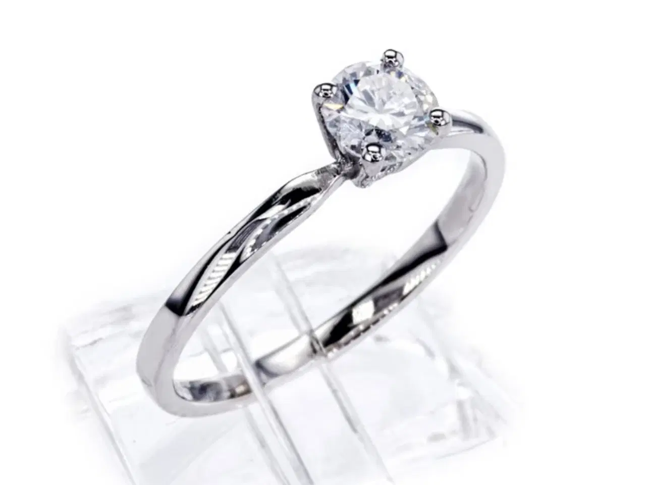 Billede 3 - Naturlig Diamantring 0.51ct