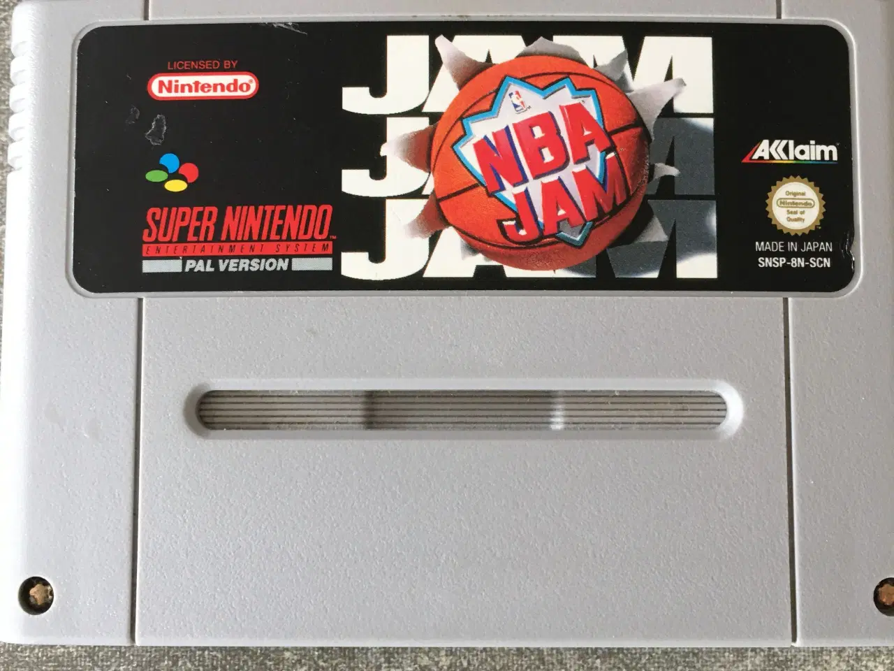 Billede 1 - NBA JAM spil super Nintendo 