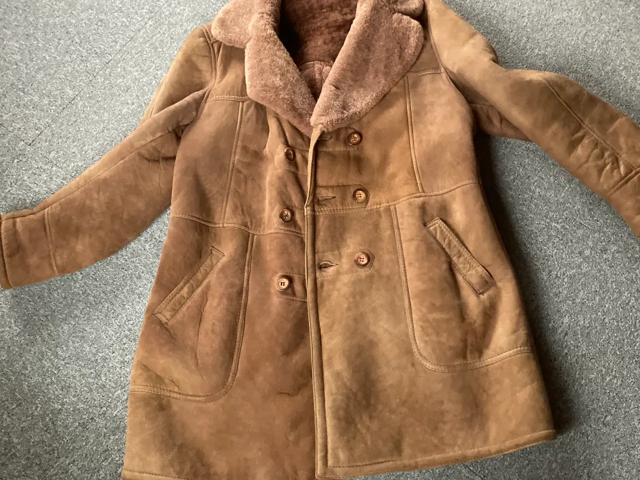 Billede 1 - Rulamsfrakke. Fantastisk unik jakke