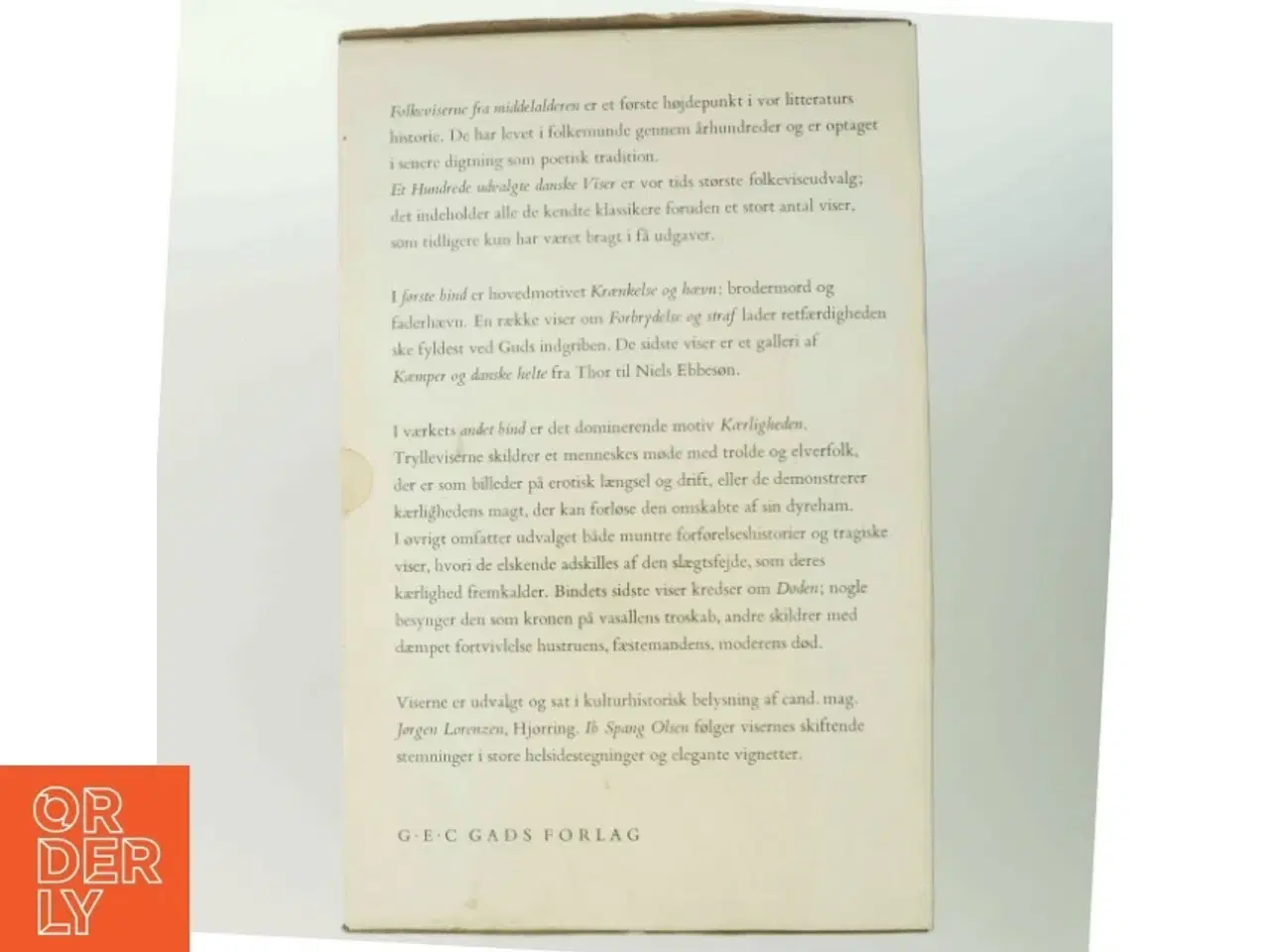 Billede 6 - Folkeviser, to bind fra Gyldendal