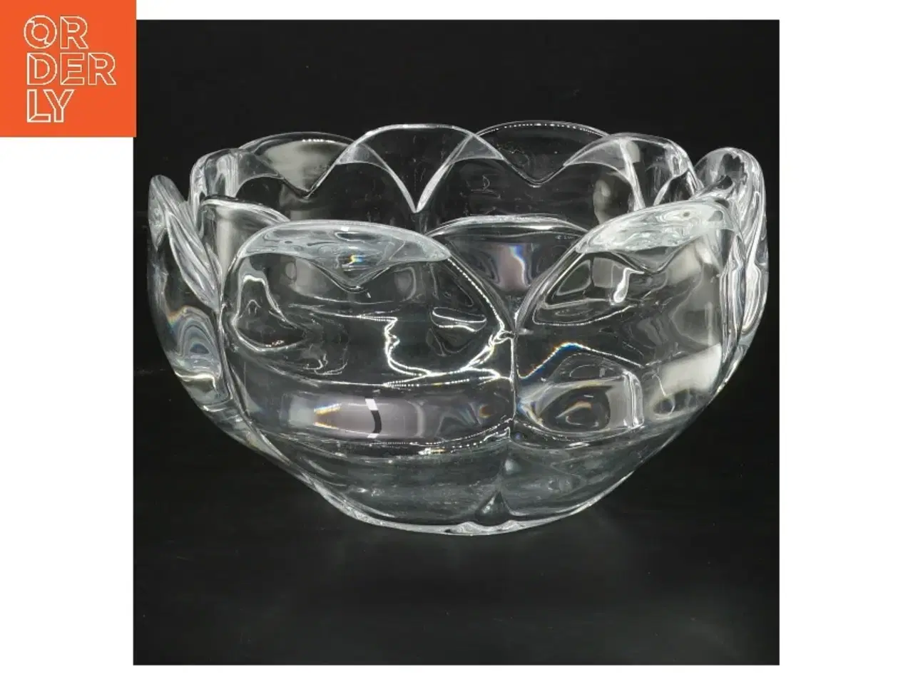 Billede 1 - Glas skål (str. Ø 17 cm)