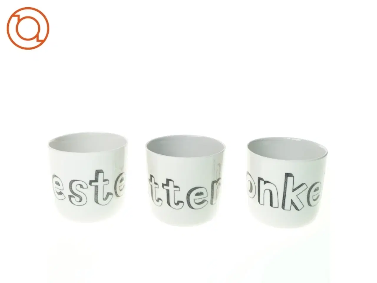 Billede 1 - Krus med titler:onkel fætter kæreste fra Familie By Liebe (str. 9 cm)