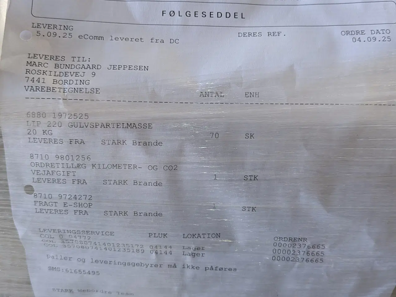 Billede 2 - LIP 220 selvnivellerende gulvspartelmasse 20kg