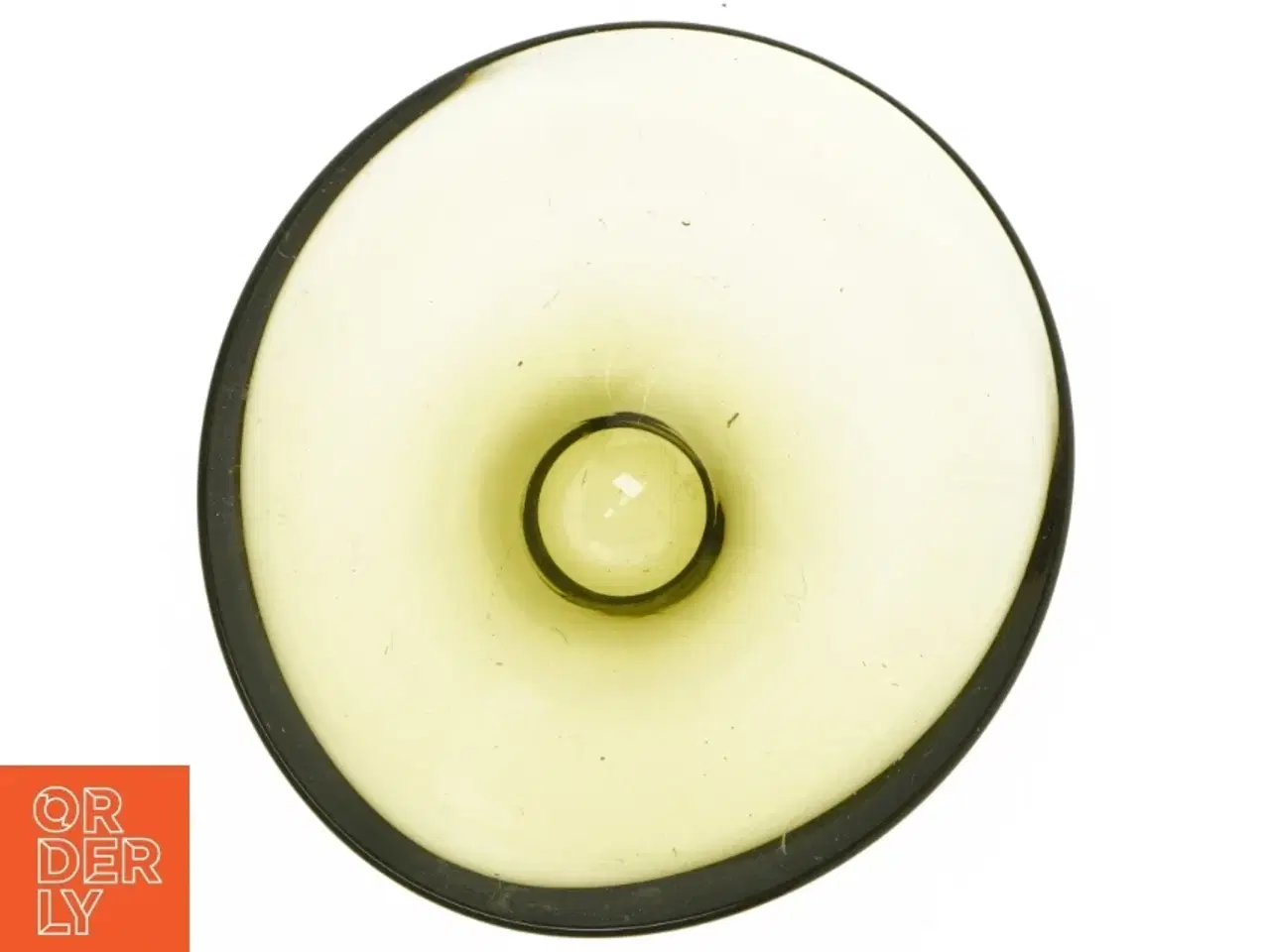 Billede 2 - Grøn glasskål (str. Ø 21 cm)