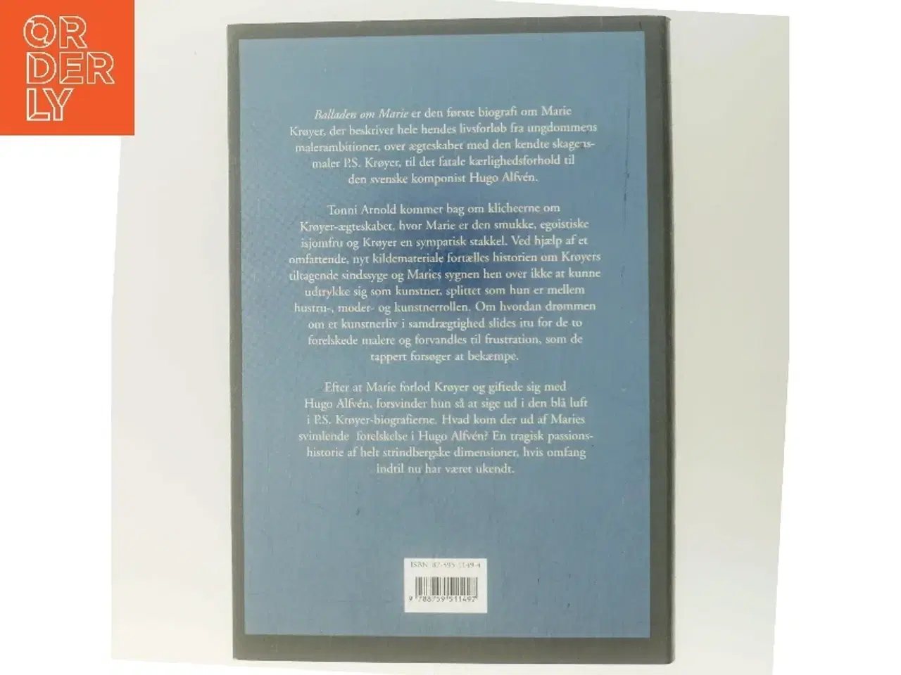 Billede 3 - Balladen om Marie : en biografi om Marie Krøyer af Tonni Arnold (Bog)