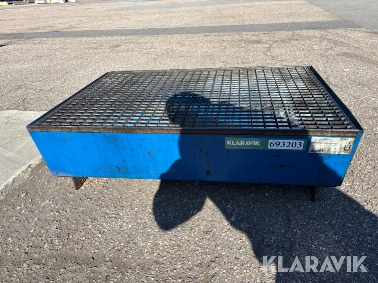 Billede 2 - Opsamlingskar / spildbakke Denios Basic E-Palette