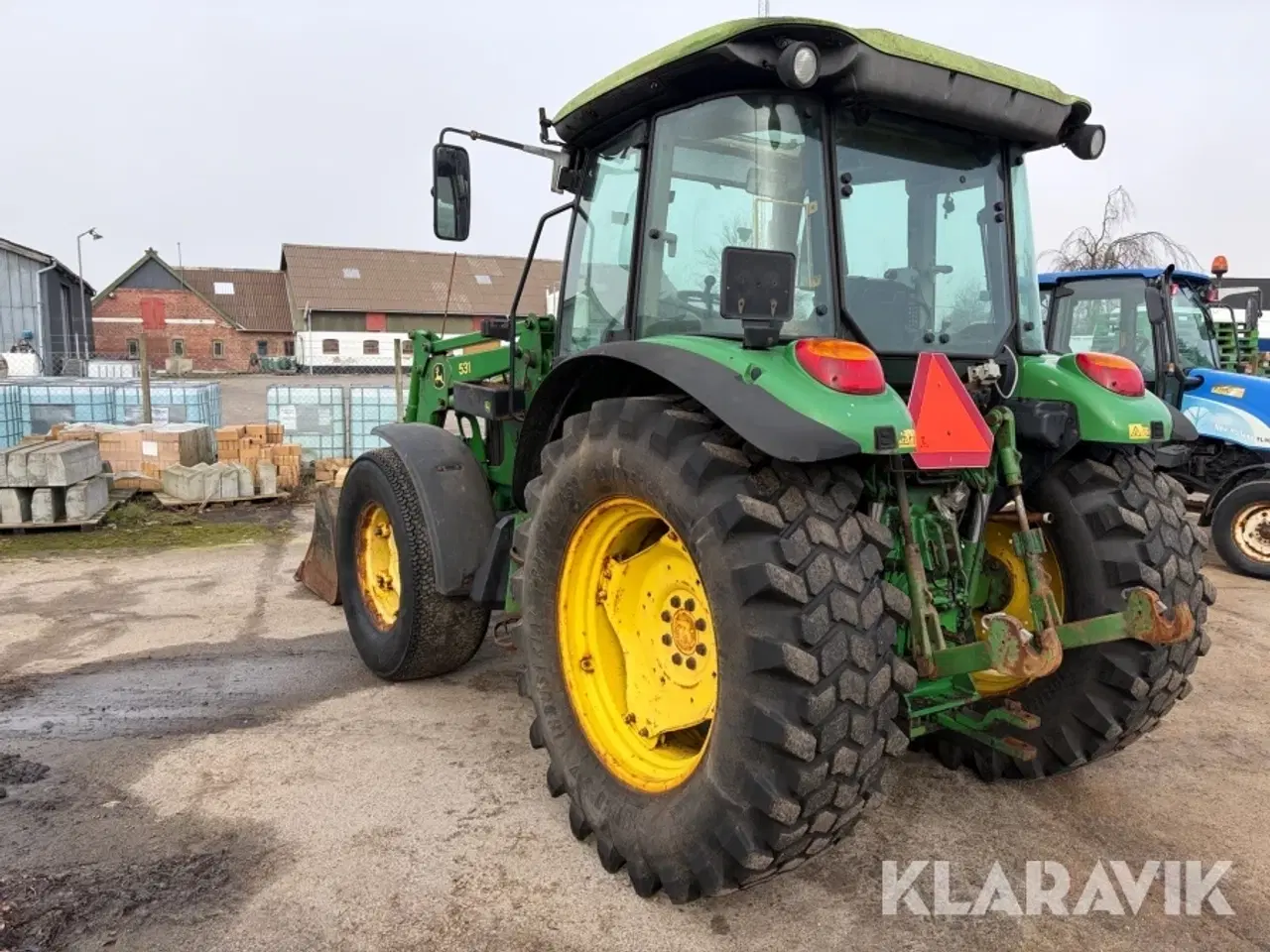 Billede 3 - Traktor John Deere 5620 med frontlæsser