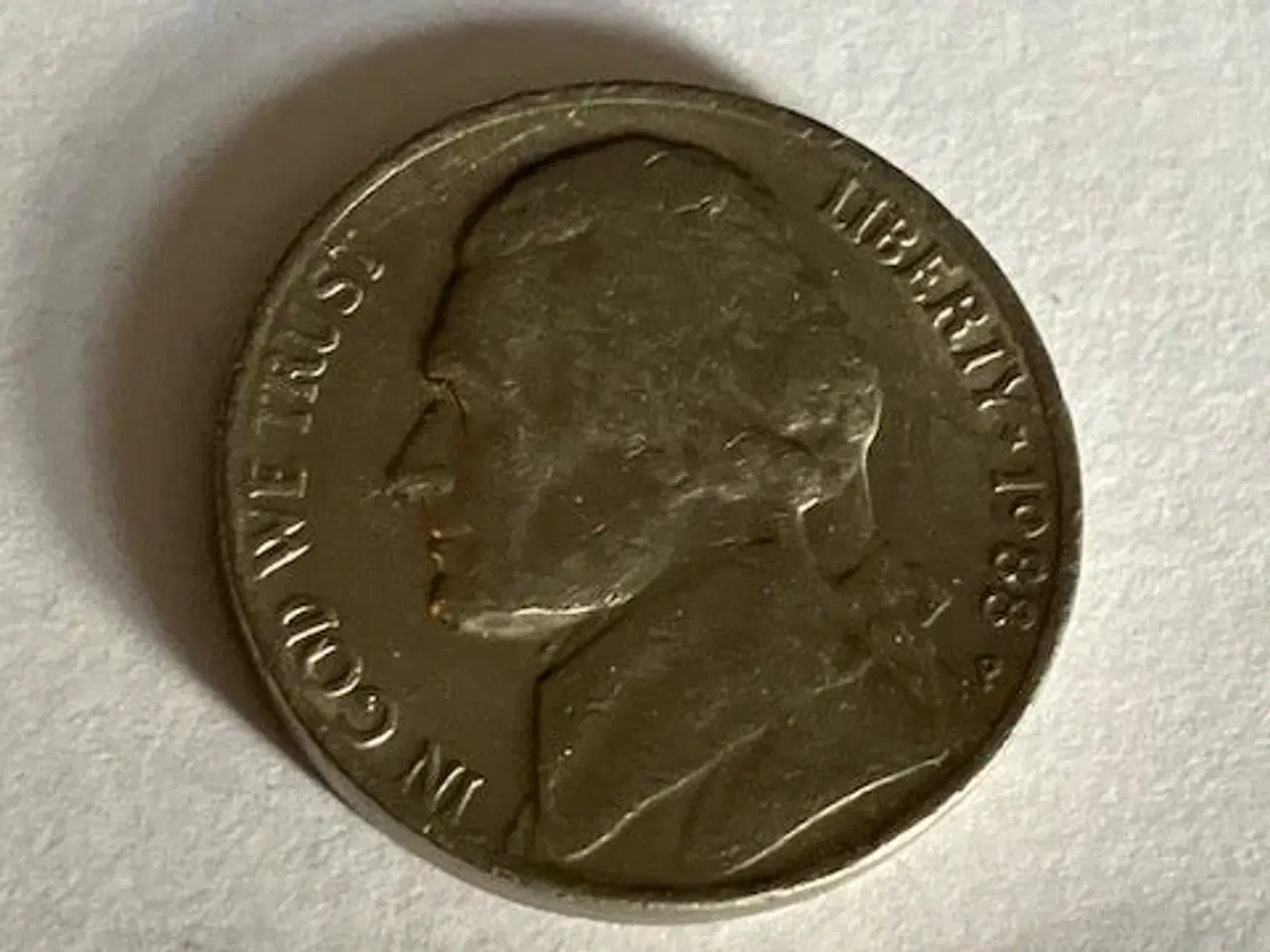 Billede 1 - Five Cents 1988 USA