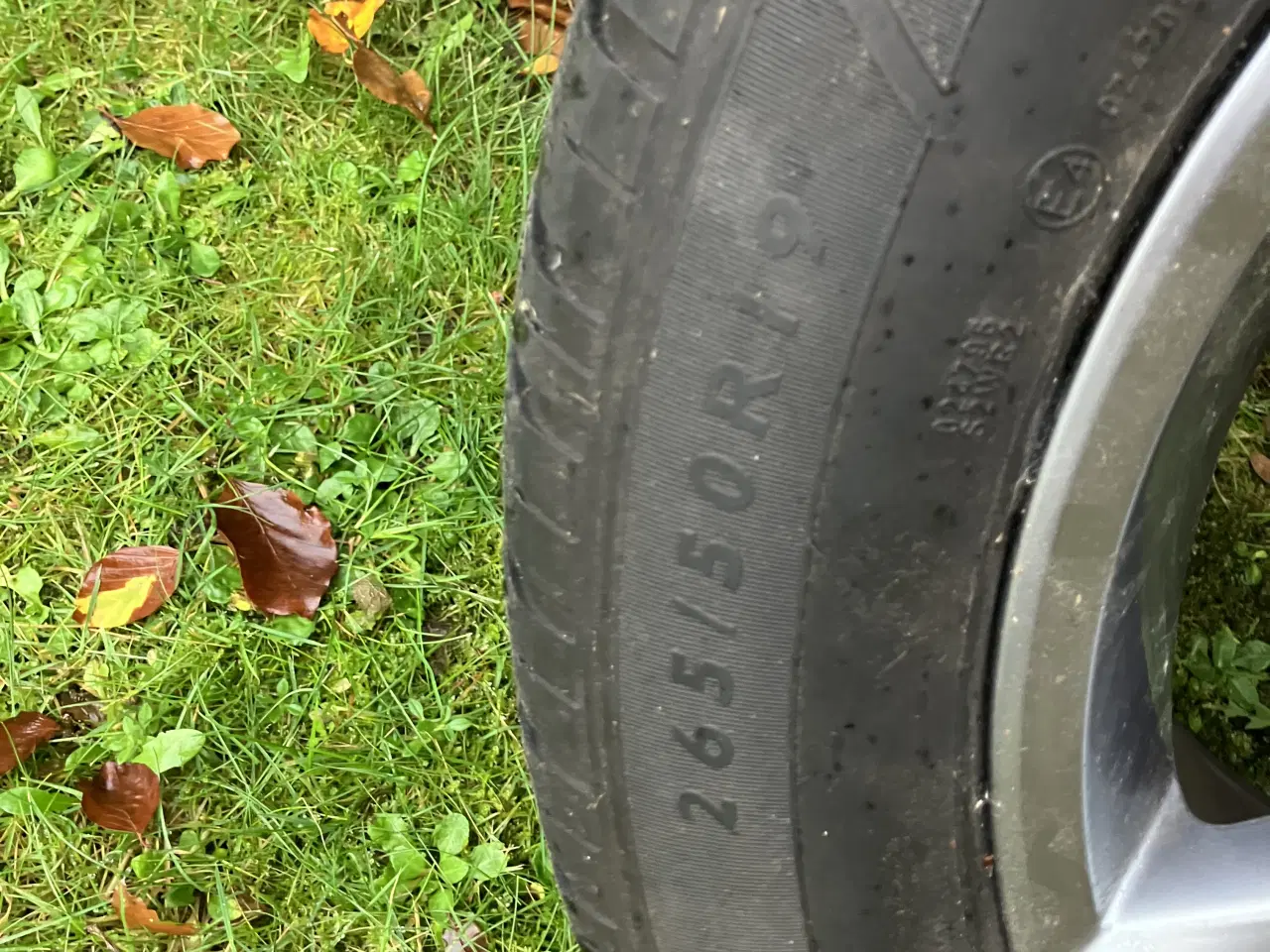 Billede 2 -  Vinter alufælge  med gode dæk 