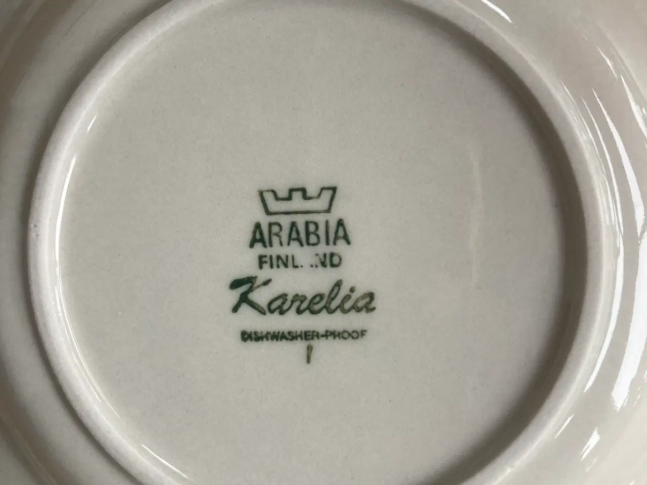 Billede 1 - Stentøjs tallerkener Arabia sælges
