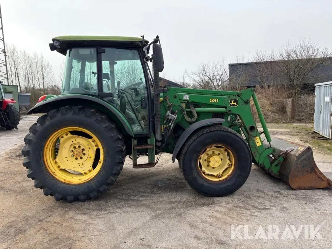 Billede 6 - Traktor John Deere 5620 med frontlæsser
