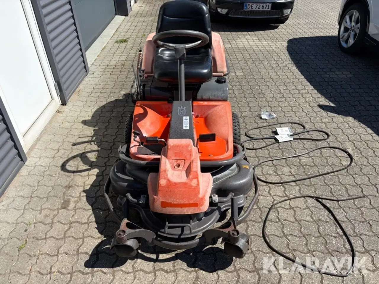 Billede 8 - Græsslåmaskine Husqvarna frontklipper Rider 15-V2