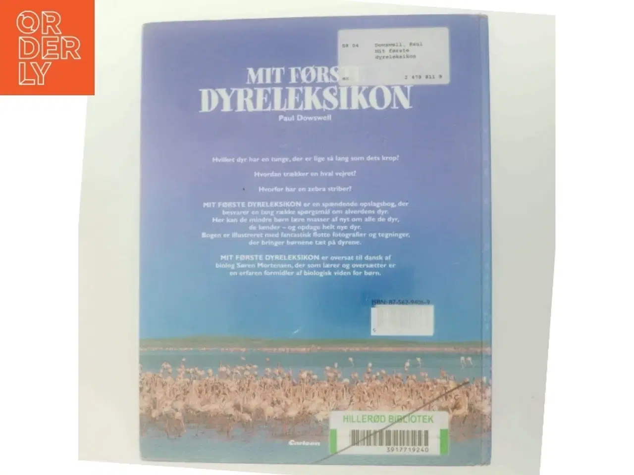 Billede 3 - Mit første dyreleksikon af Paul Dowswell (Bog)