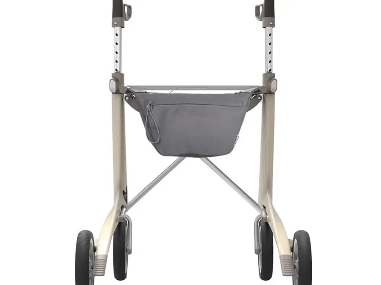 Billede 2 - Rollator - ByACRE Carbon Ultralight - Cremehvid - WIDE/KOMFORT