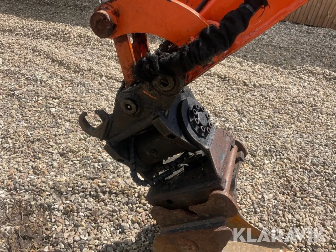 Billede 9 - Minigraver Hitachi ZX19U-5A-YR med Tiltfunktion