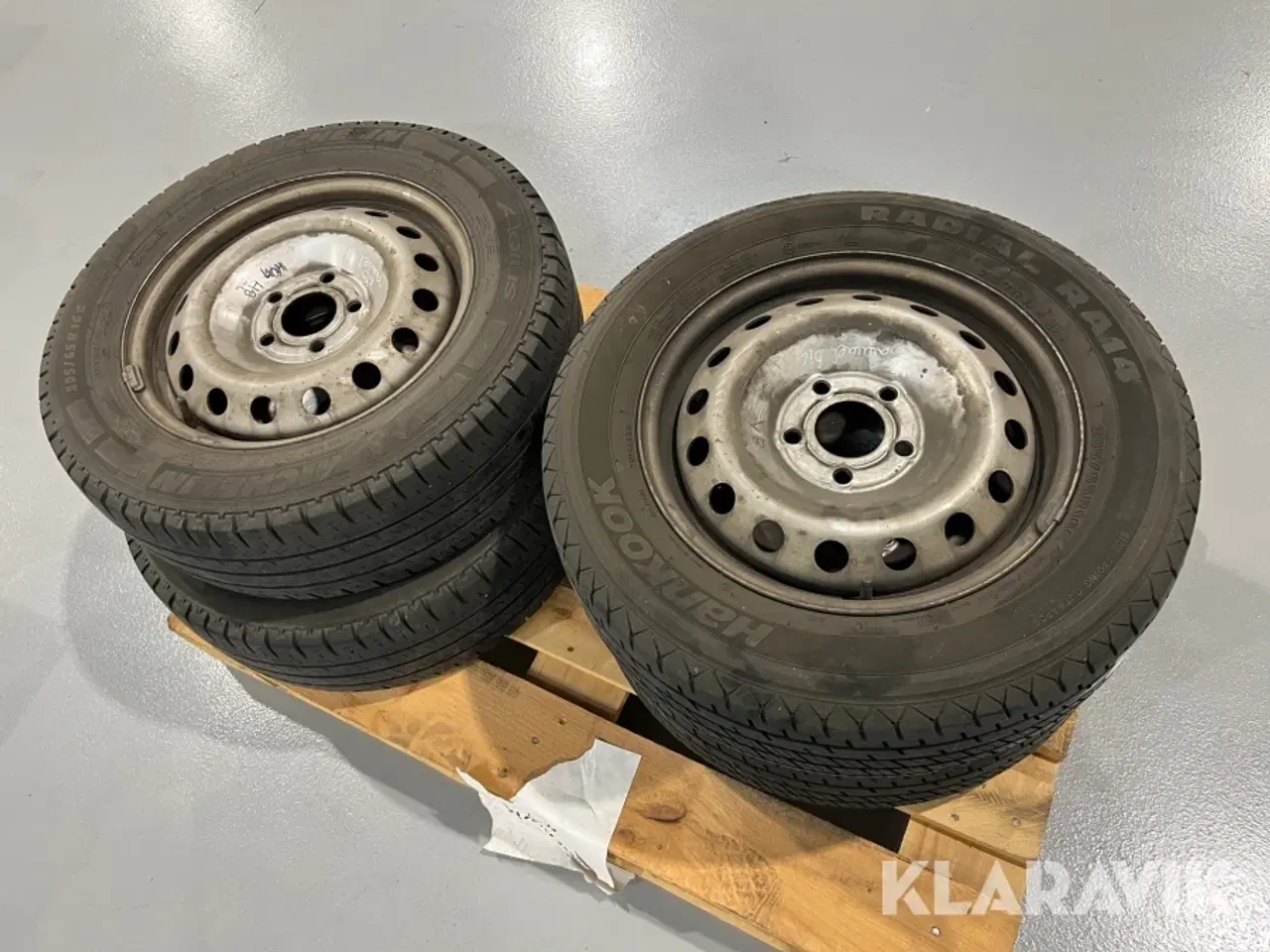 Billede 3 - Varevognshjul Michelin & Hankook 205/65R16 4 styk