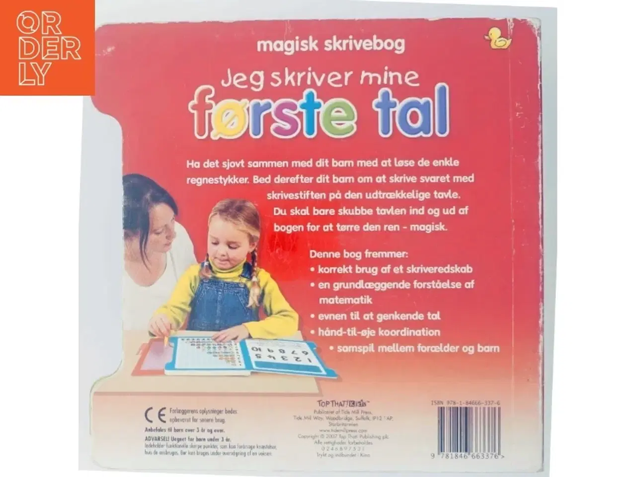 Billede 3 - Jeg skriver mine første tal (Bog)