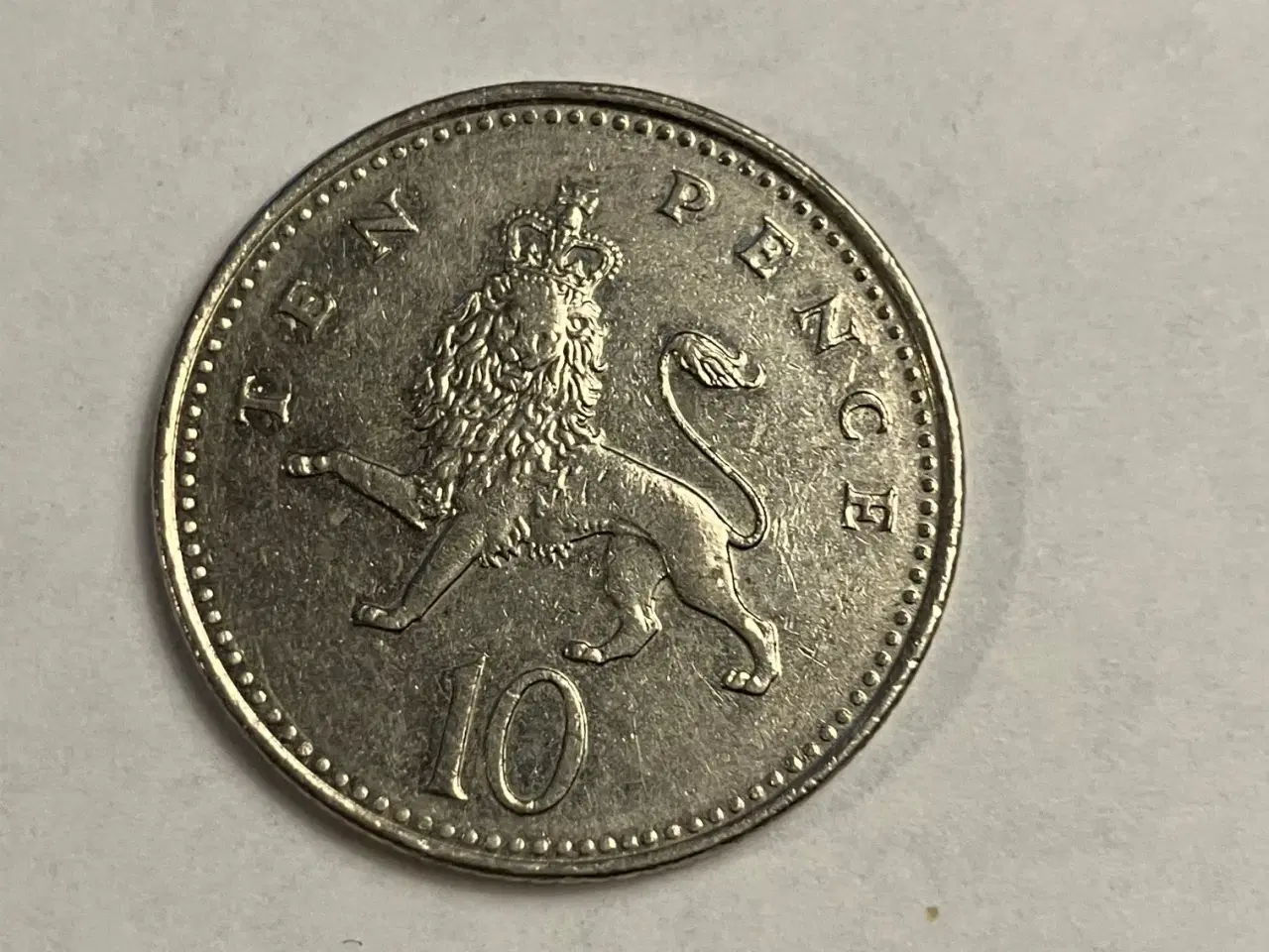 Billede 2 - 10 Pence England 2008