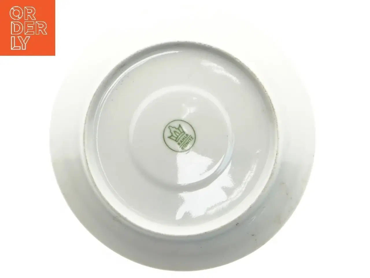 Billede 3 - Porcelæns tallerken med blomstermotiv fra Kahla (str. Ø 13 cm)