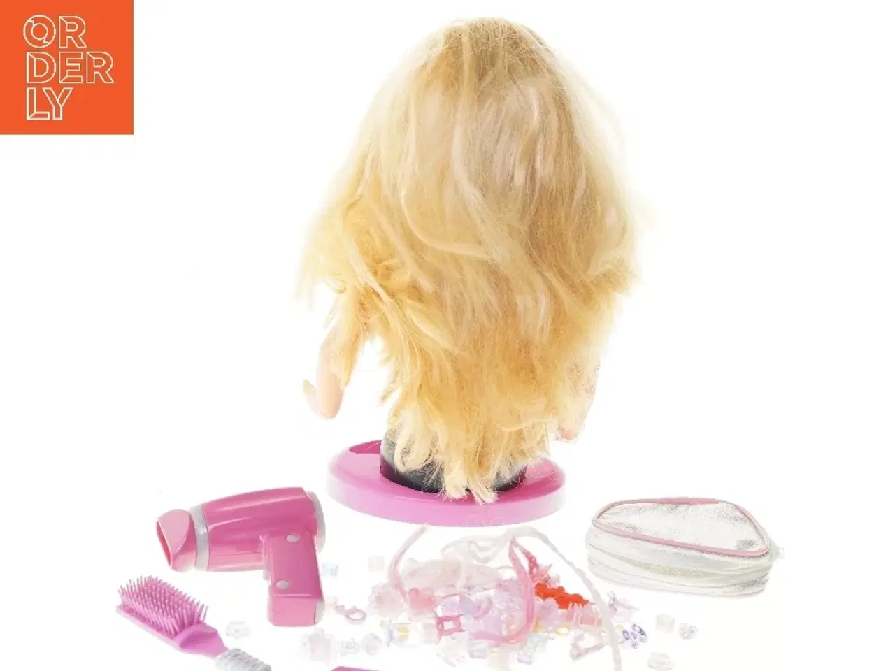 Billede 3 - Frisørdukke med tilbehør (str. 39,5 cm)