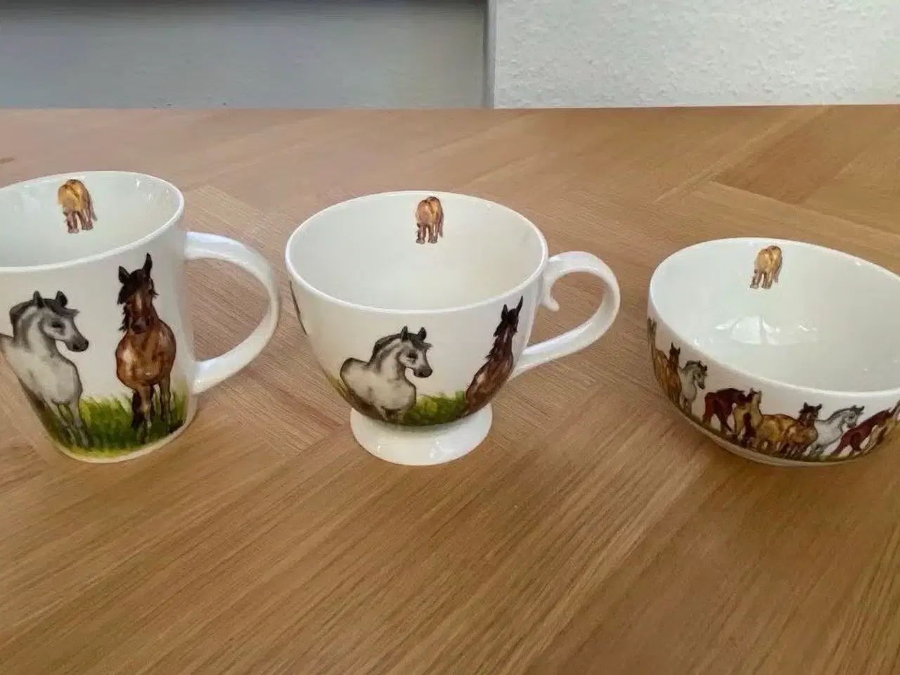 Billede 1 - Hestekrus og skål