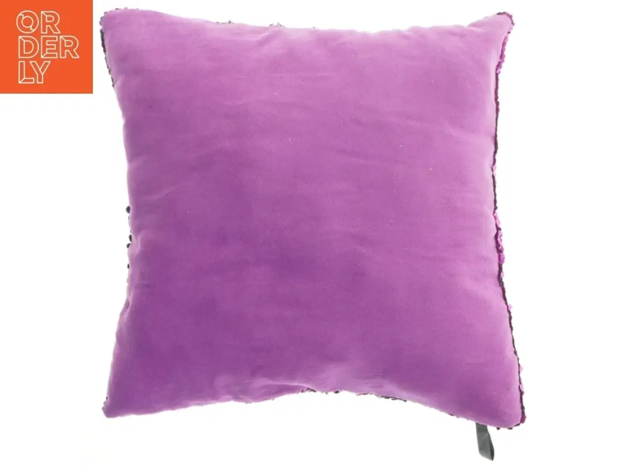 Billede 2 - Pude med vendbare pailletter (str. 35x36 cm)
