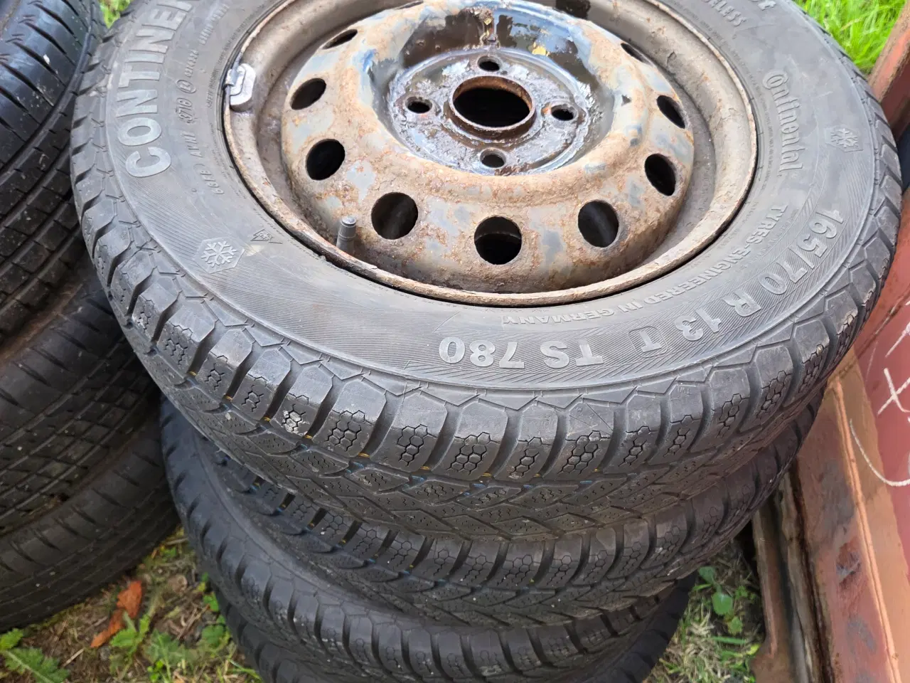 Billede 1 - fælge med dæk