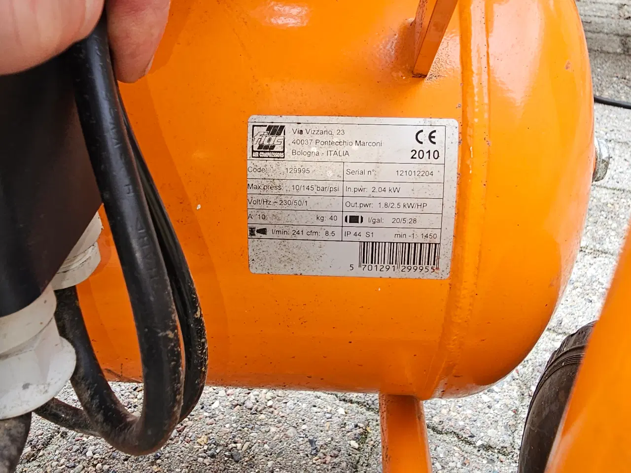 Billede 6 - KOMPRESSOR Paslode (PROLINE 250)