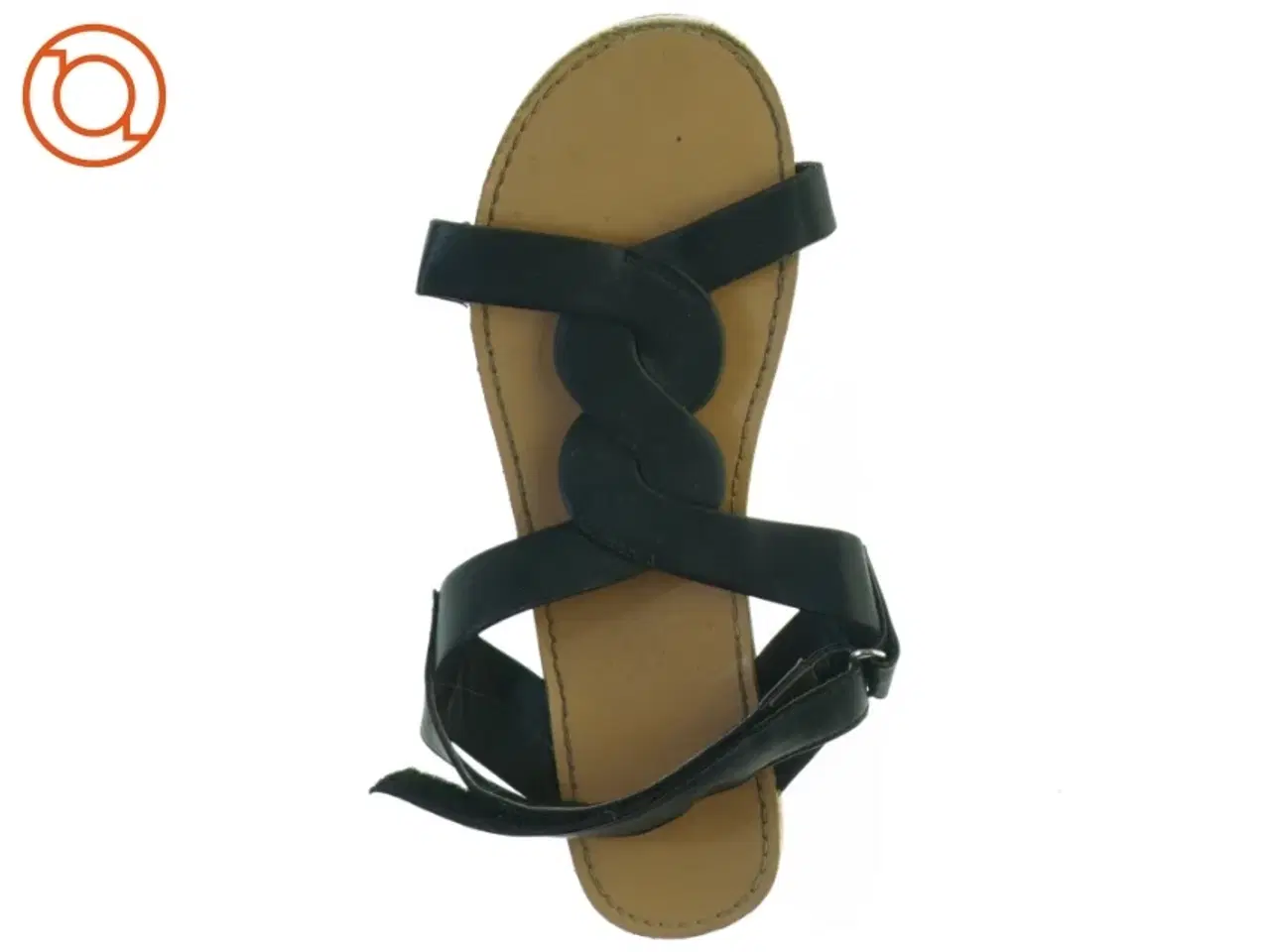 Billede 8 - Sorte flade sandaler (str. 36)