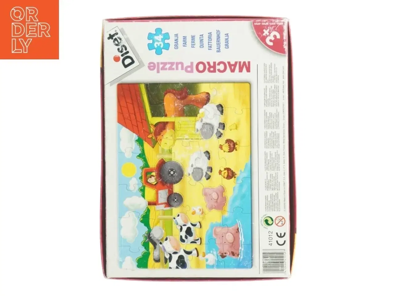 Billede 5 - Gulvet puslespil (str. 70x50 cm)