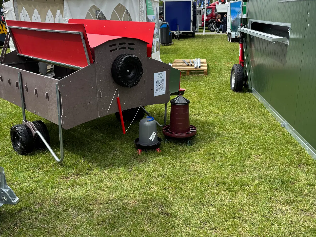 Billede 1 - Mobil hønse hus