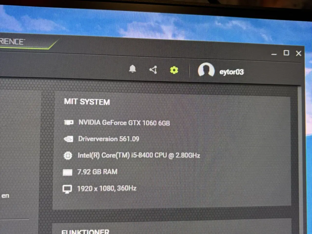 Billede 4 - Begynder Gamer stationær - GTX 1060 6GB, i5 8400 C