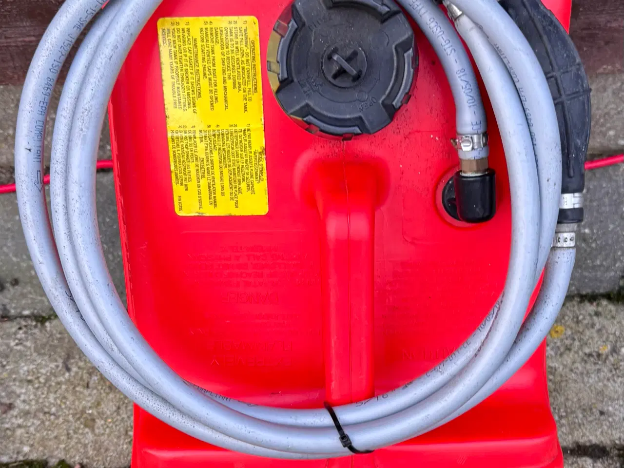 Billede 1 - Halv pris !  Ny Original mercury 12 l. Tank slange