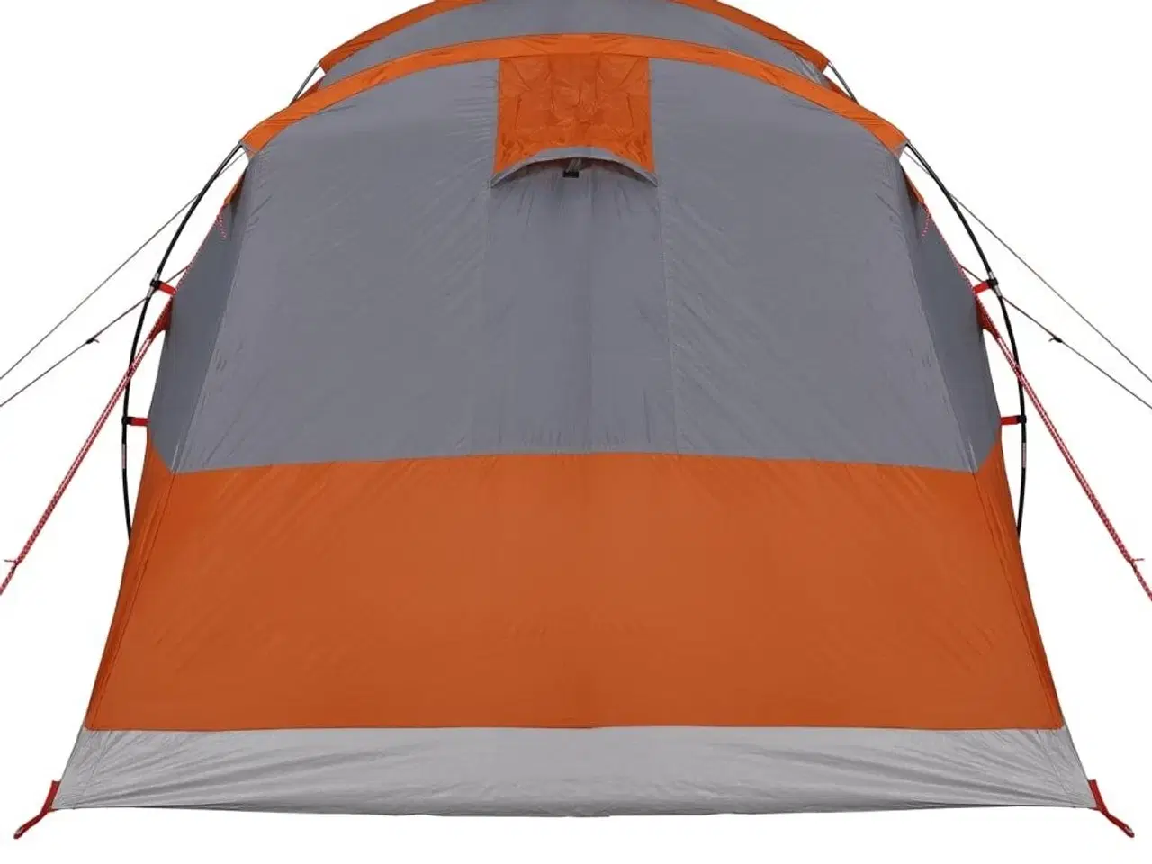 Billede 8 - 3-personers campingtelt vandafvisende grå og orange