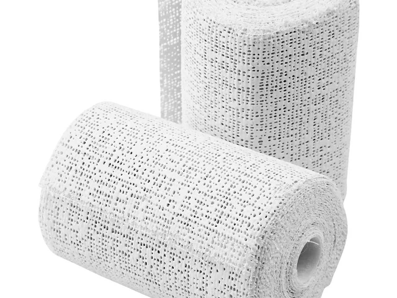 Billede 1 - Gipsgaze 2,7m x 7,5cm - 2 ruller, hvid