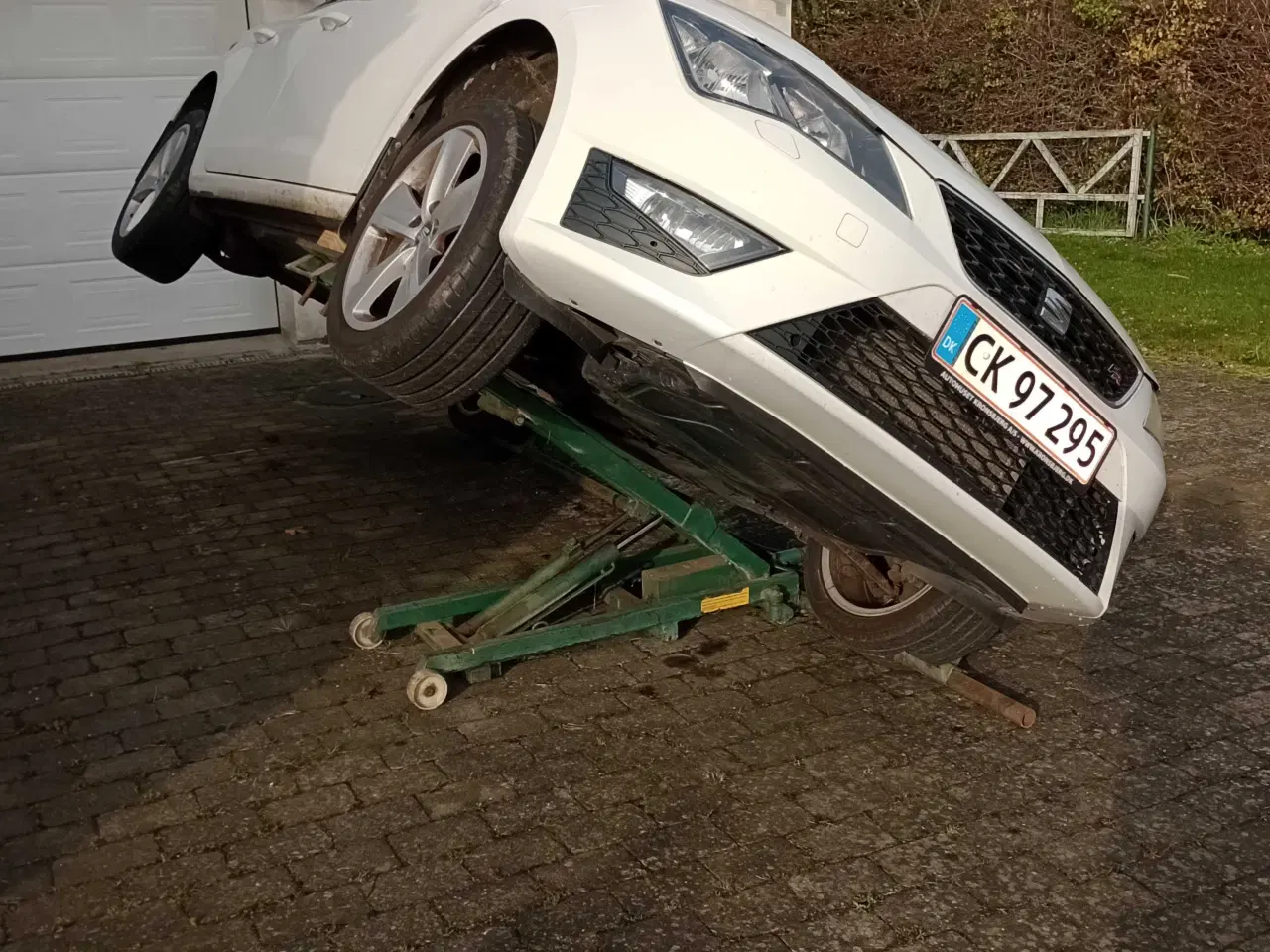 Billede 5 - Sidetipper / domkraft / lufthydraulisk