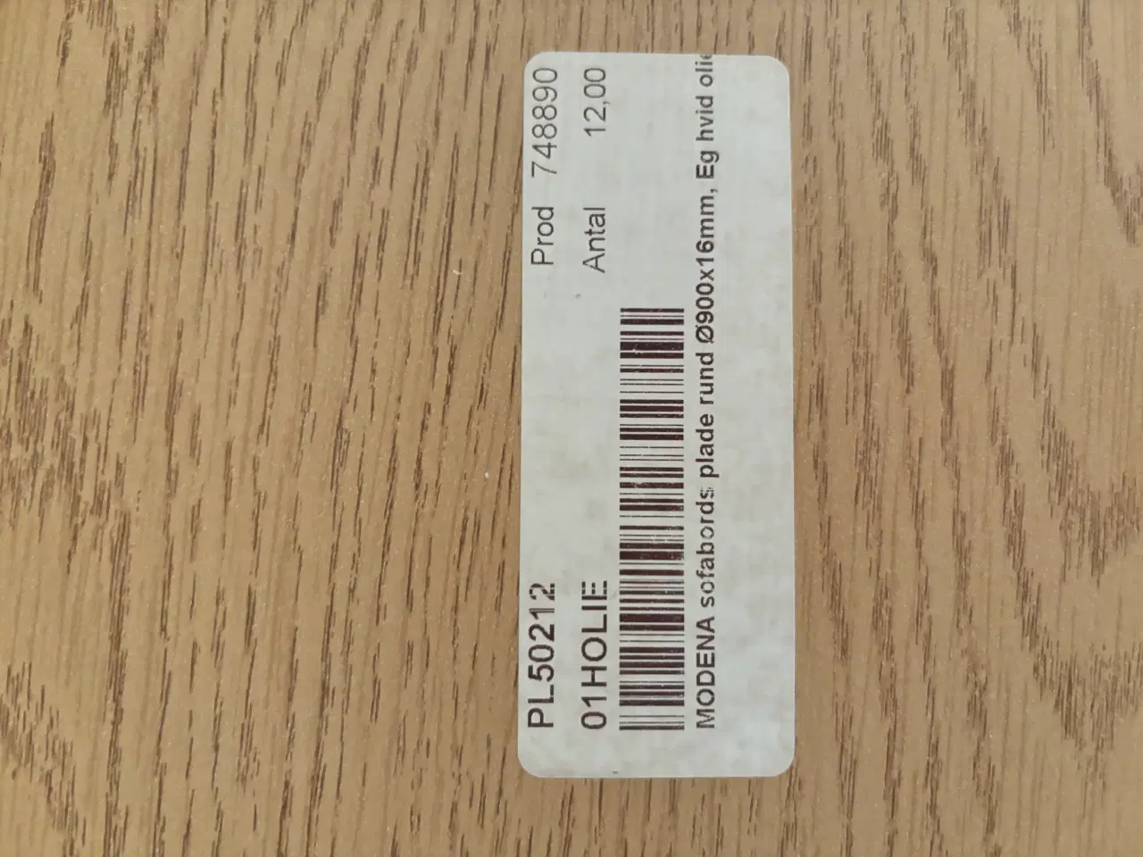 Billede 5 - Sofabord i eg