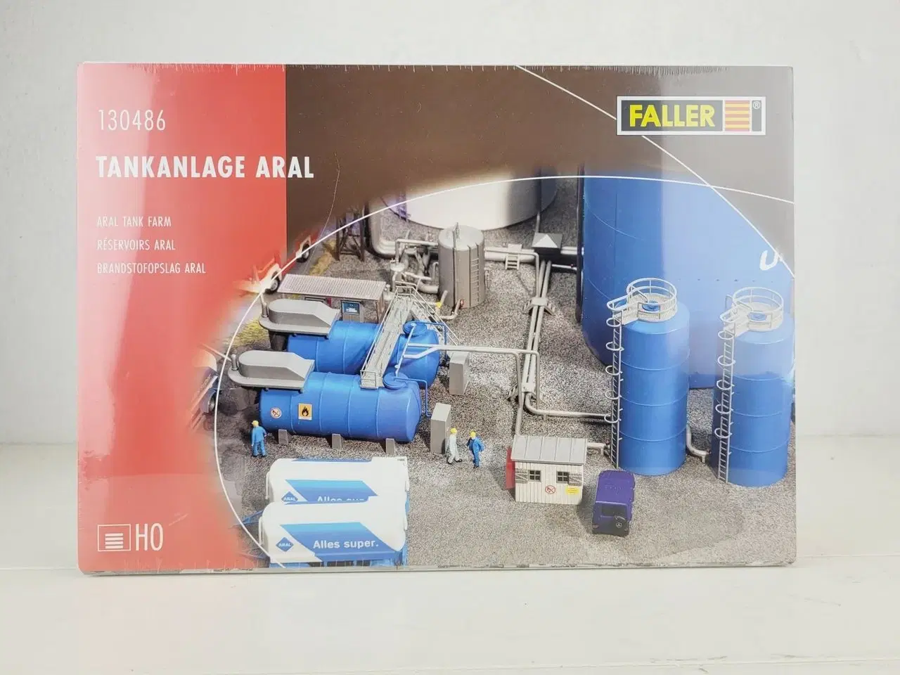 Billede 1 - Faller 130486 H0 ARAL tanklagerudvidelse - NY 