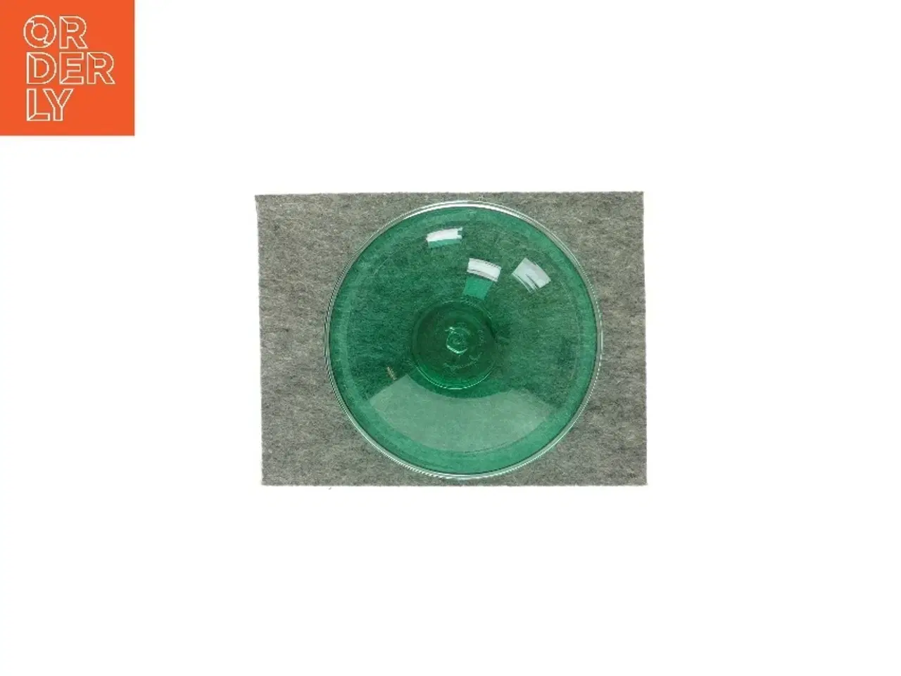 Billede 2 - Skål på lille fod (str. HØ: 7x16 cm)