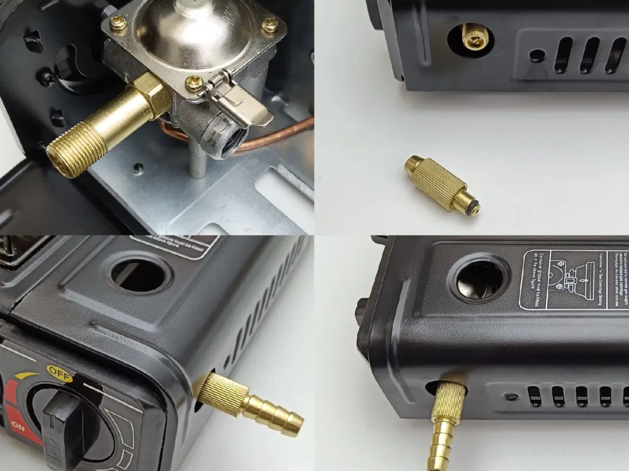 Billede 4 - NY! 2500W Gaskomfur + Gas Sæt +Grillplade