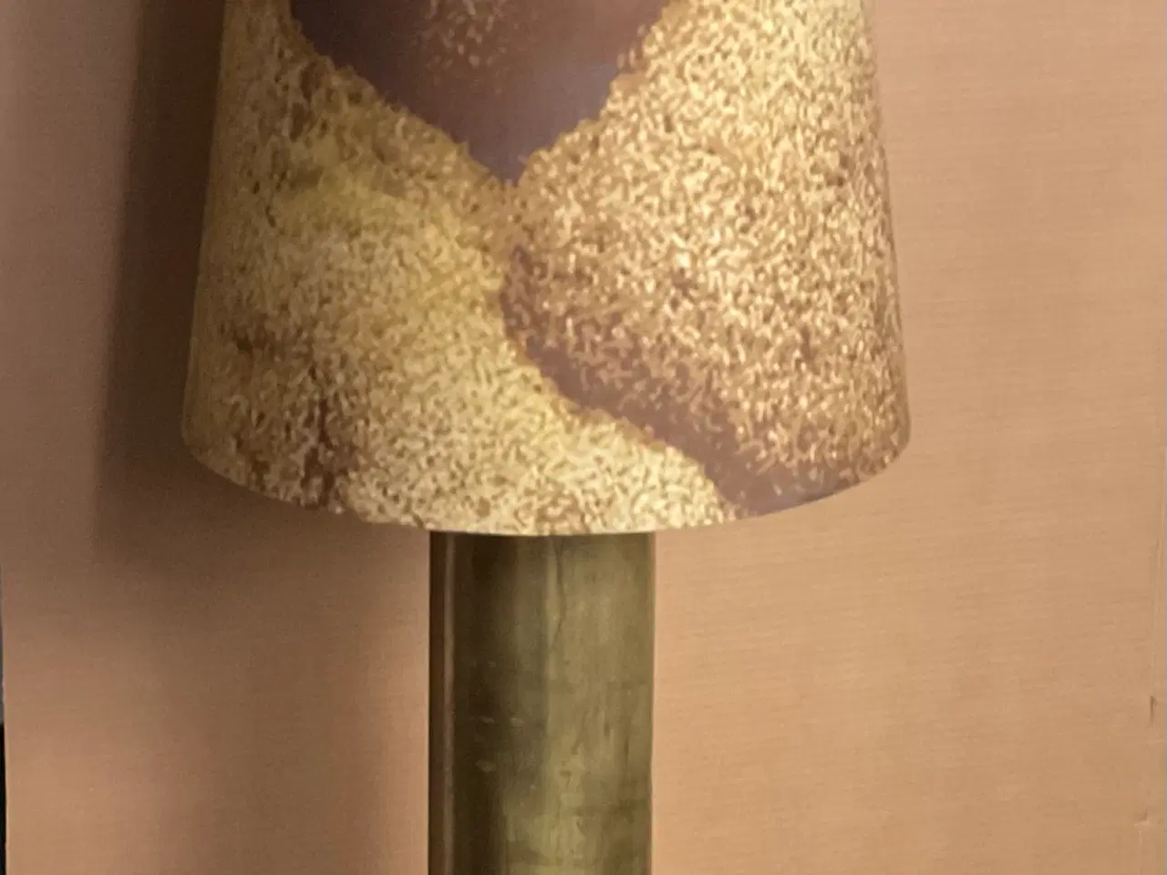 Billede 2 - Granat lampe.