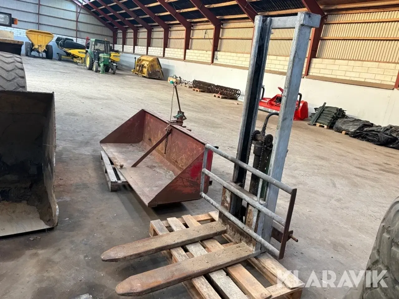 Billede 2 - Lift med pallegaffeler til hydraulik NH