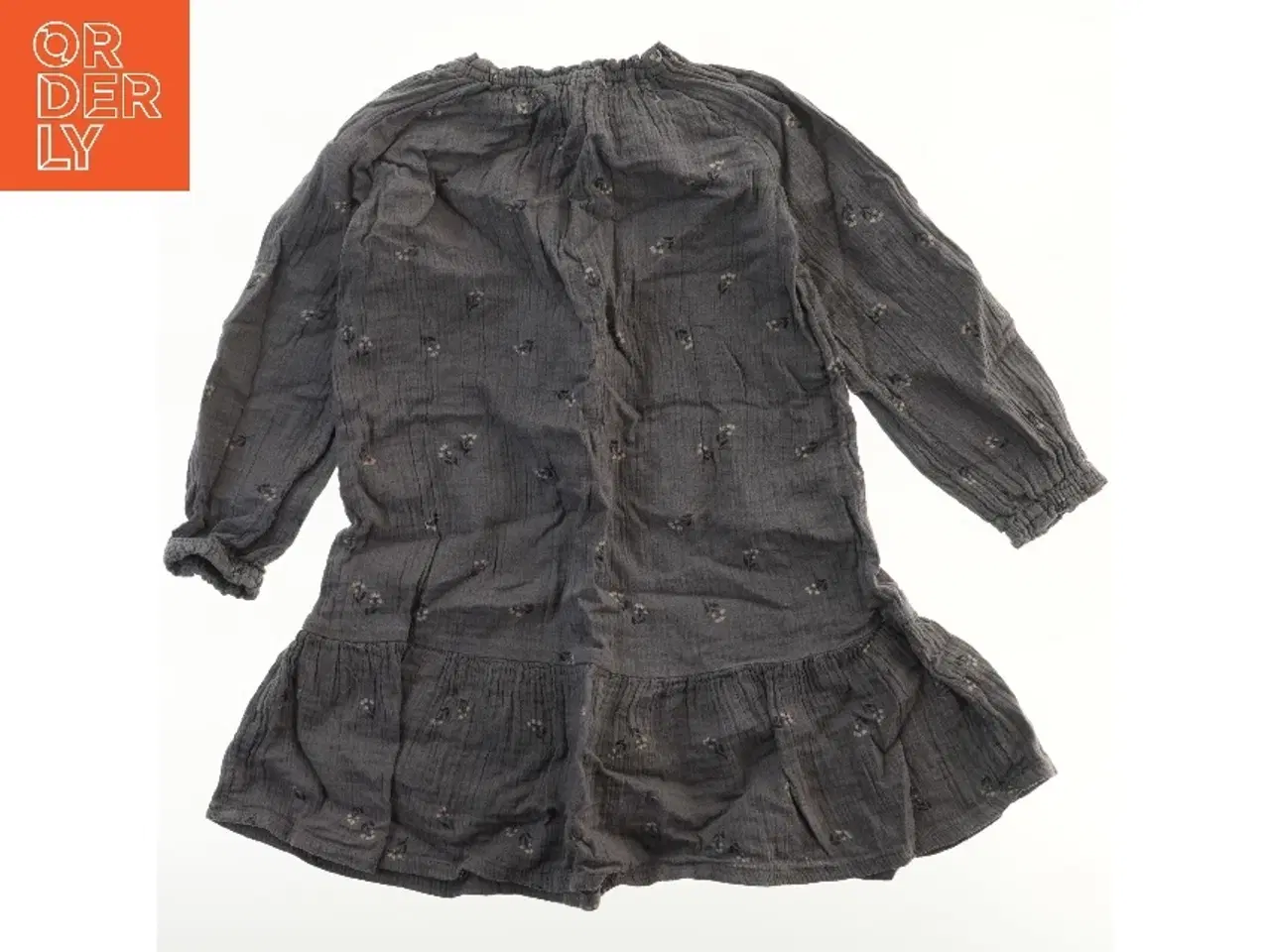 Billede 2 - Langærmet kjole med mønster fra H&M (str. 122)