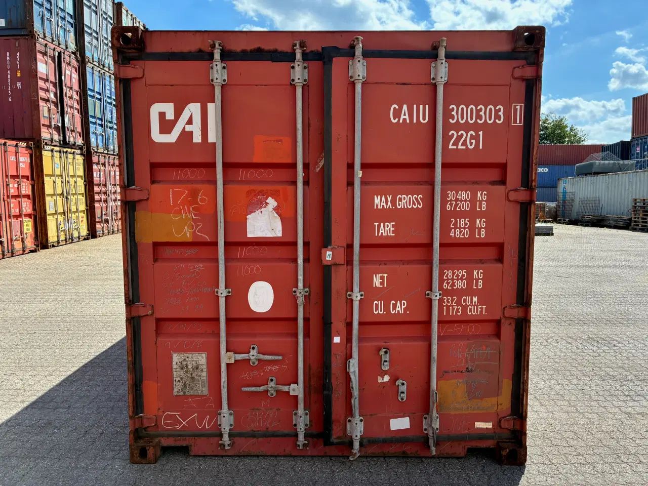 Billede 1 - 20 fods Container- ID: CAIU 300303-1