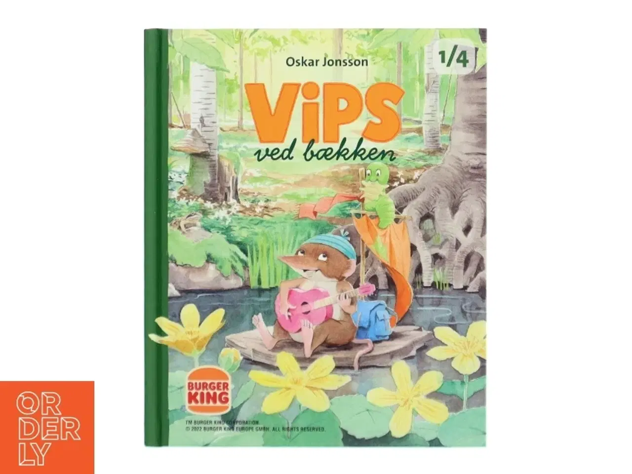 Billede 1 - Vips ved bækken af Oskar Jonsson (Bog)