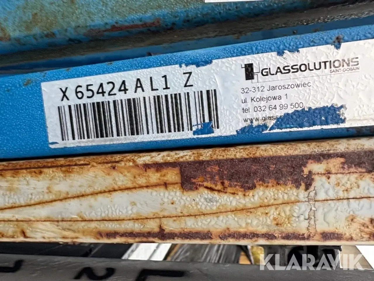 Billede 11 - Stål glasstativer Glassolution / scanglas 10 styk