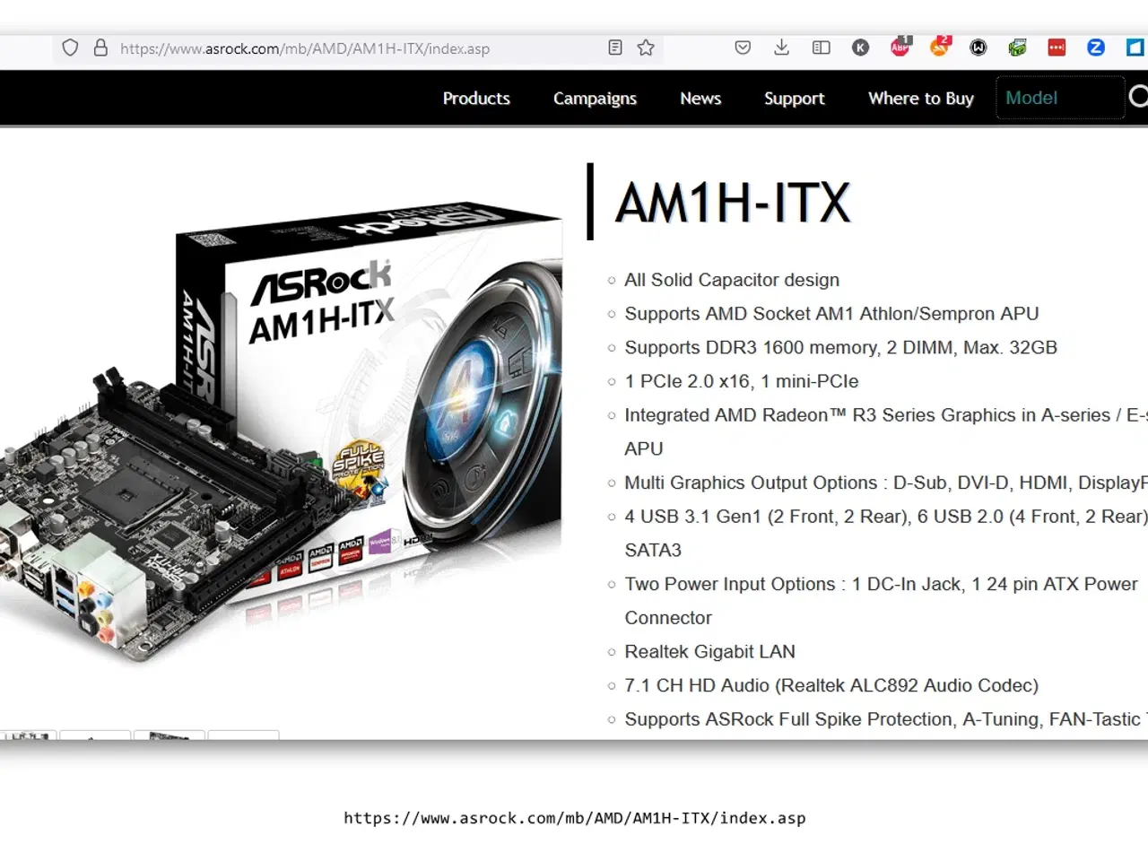 Billede 13 - Asrock AM1H-ITX bundkort med processor og ram