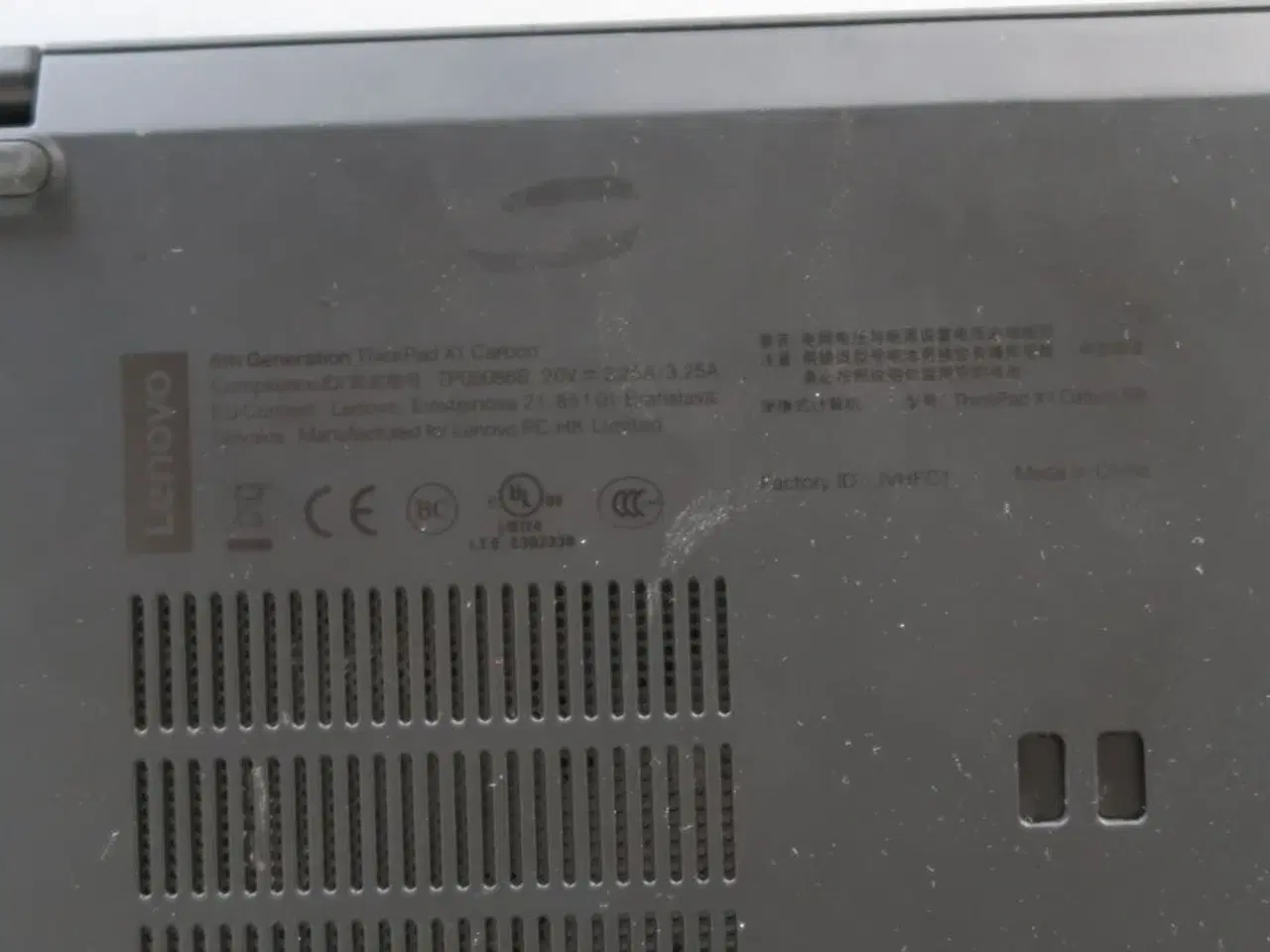 Billede 8 - Bærbar computer LENOVO X1 Carbon 6th Gen.