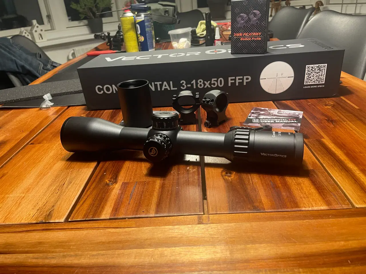 Billede 1 - Vector continental 3-18x50 FFP IR