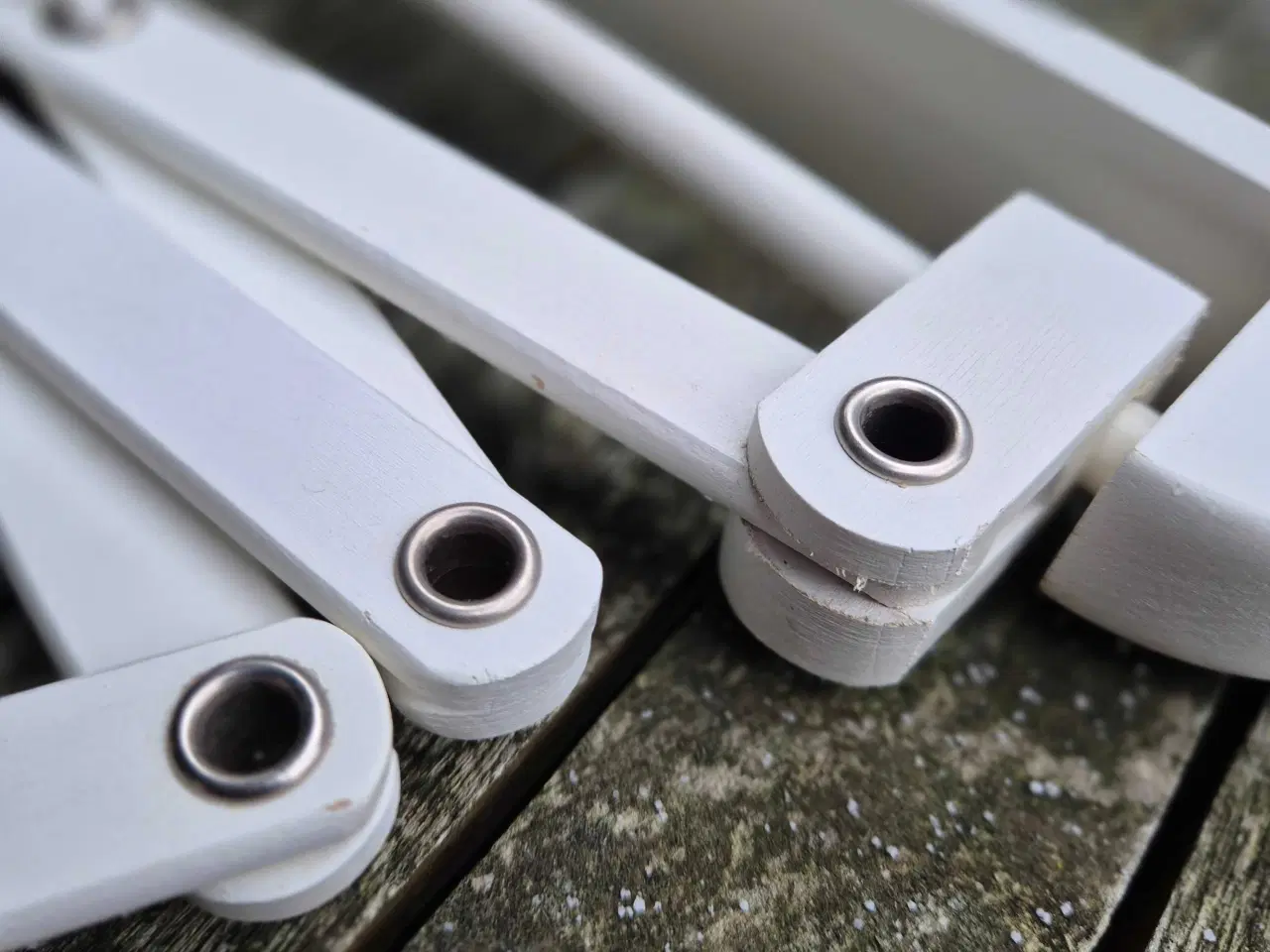 Billede 11 - Flot hvid sakselampe i dansk design